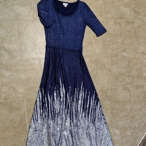 Lularoe Ana - Frozen Elsa inspired dress